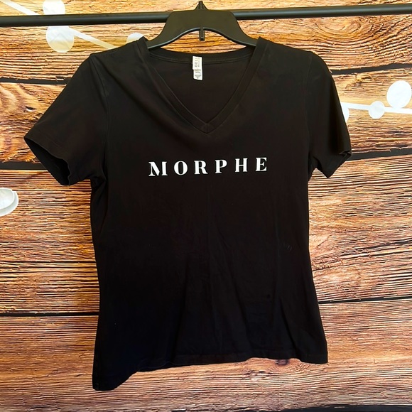Tops | Vintage Morphe Black Tee | Poshmark